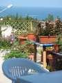 2-х ком. номер в частном секторе, терраса с видом на море, 700 м. море